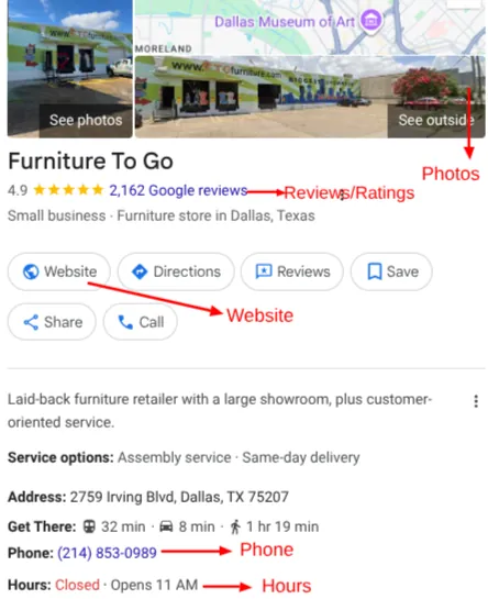Optimize Your Google Business Profile (GBP):
